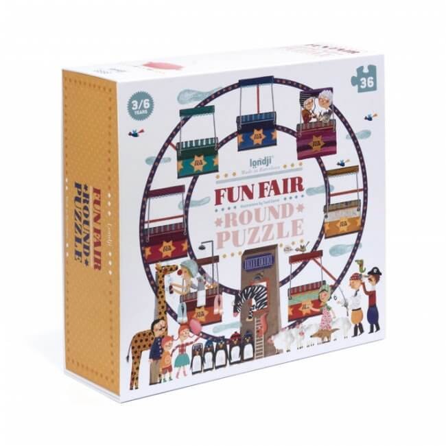 Puzzle dla dzieci - Fun Fair, Radosna Przejażdżka / Londji