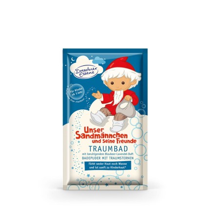 Kąpiel marzeń z gwiazdkami 60g - Little Sandman i przyjaciele / Dresdner Essenz