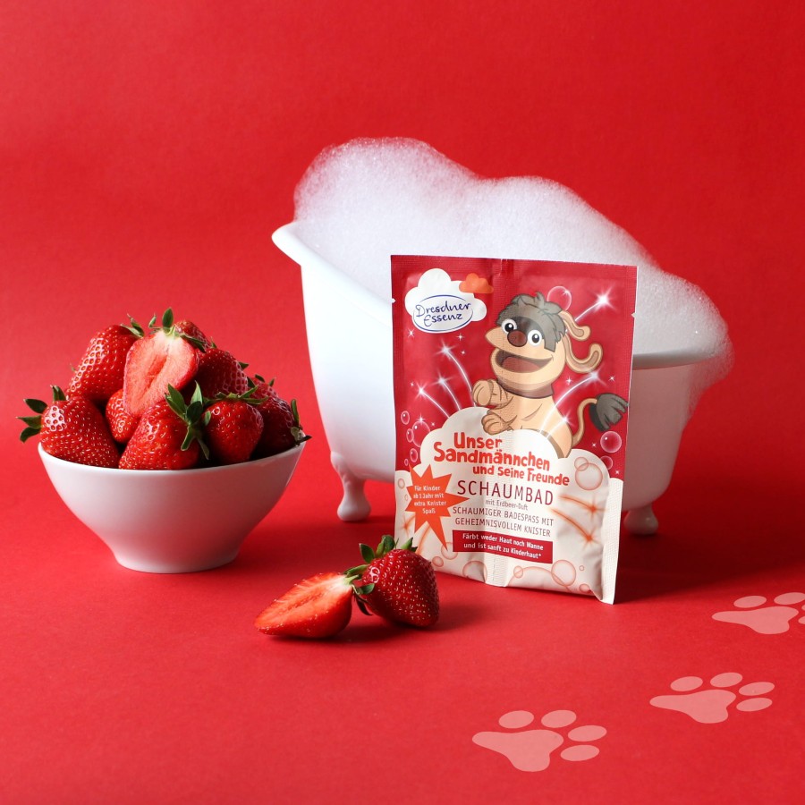 Truskawkowa kąpiel z strzelającym cukrem - MOPPI, 30ml / Dresdner Essenz