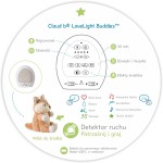 Szumiąca Sarenka z czujnikiem ruchu i pozytywką / Cloud b® Love Light Buddies Finley Fawn™