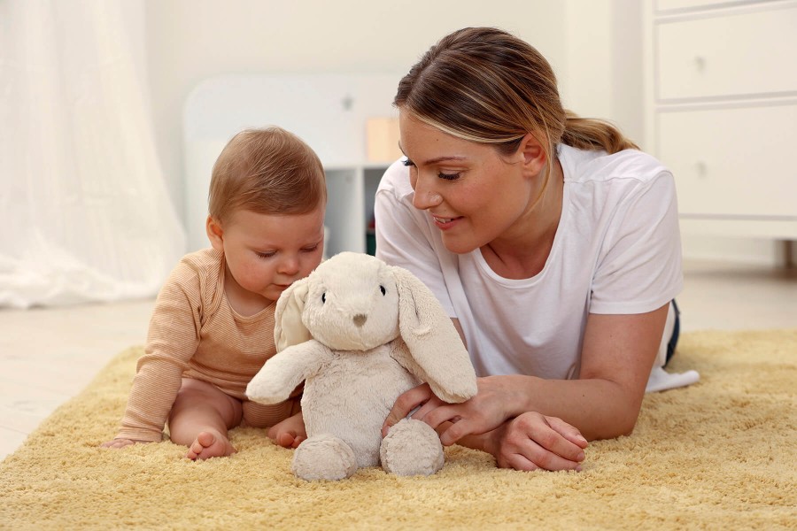 Szumiący Królik z czujnikiem ruchu i pozytywką / Cloud b® Love Light Buddies Finley Fawn™