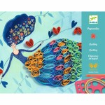 Zestaw artystyczny SUKNIE I WŁOSY Quilling / Djeco DJ08622