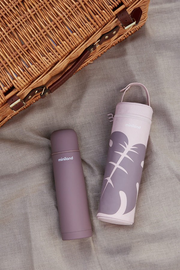 Termos Terra 500 ml - śliwkowy / Miniland