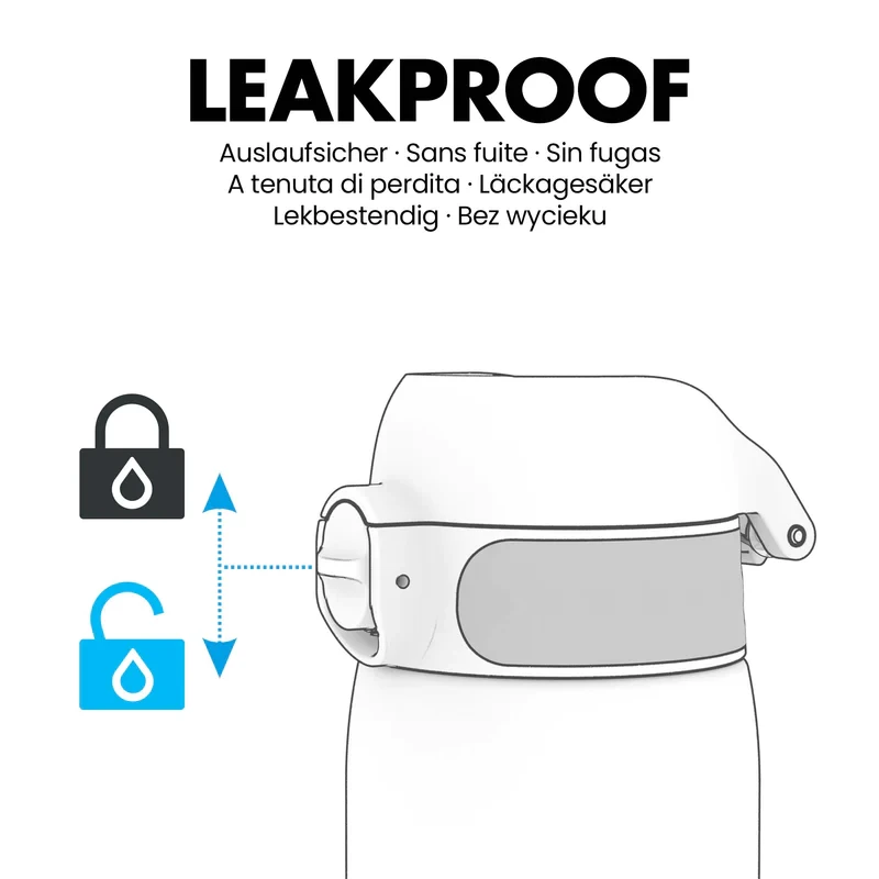 Wąska butelka na napoje I8RF500PGCATS - Cats , 500ml / ION8®