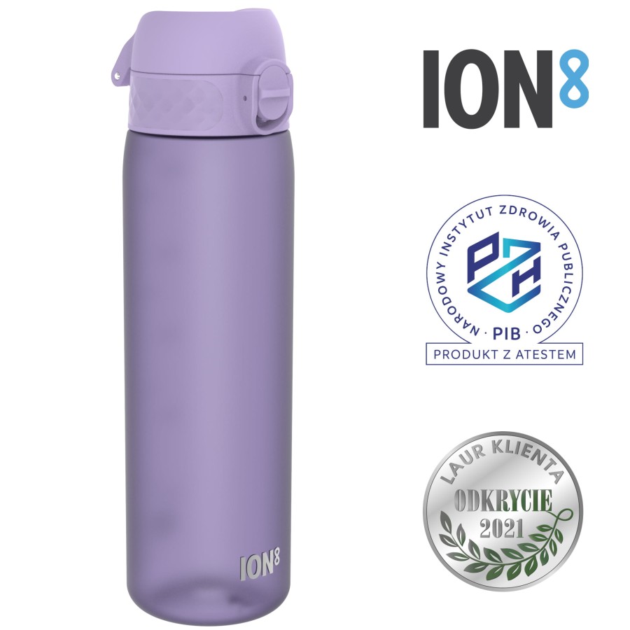 Wąska butelka na napoje - Playful Periwinkle, 500ml / ION8®