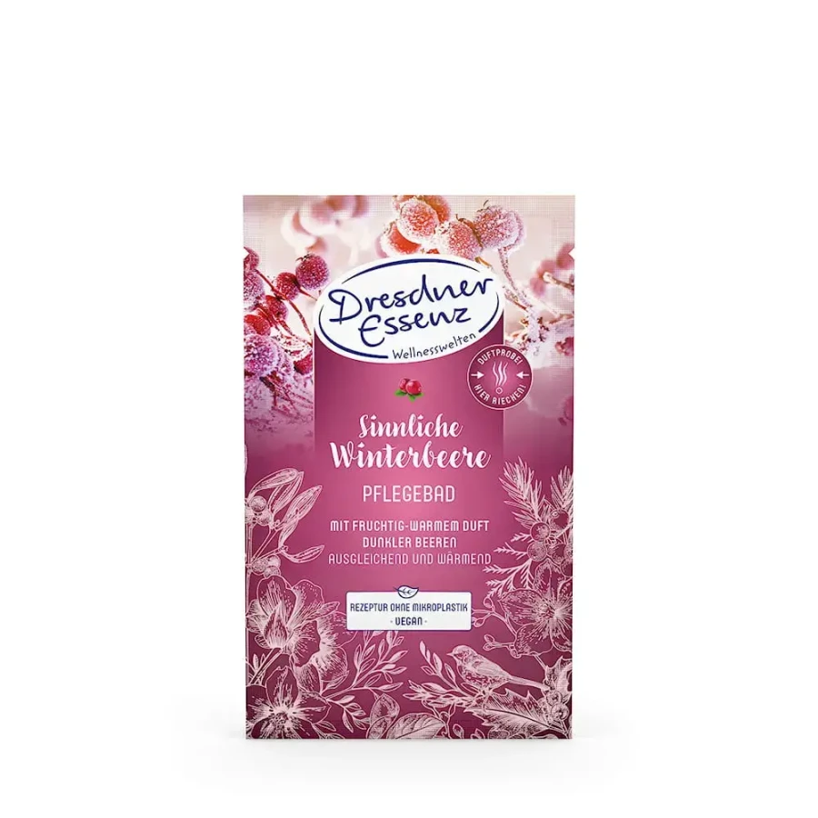 ZMYSŁOWE WINTER BERRIES - sól do kąpieli 60g / Dresdner Essenz