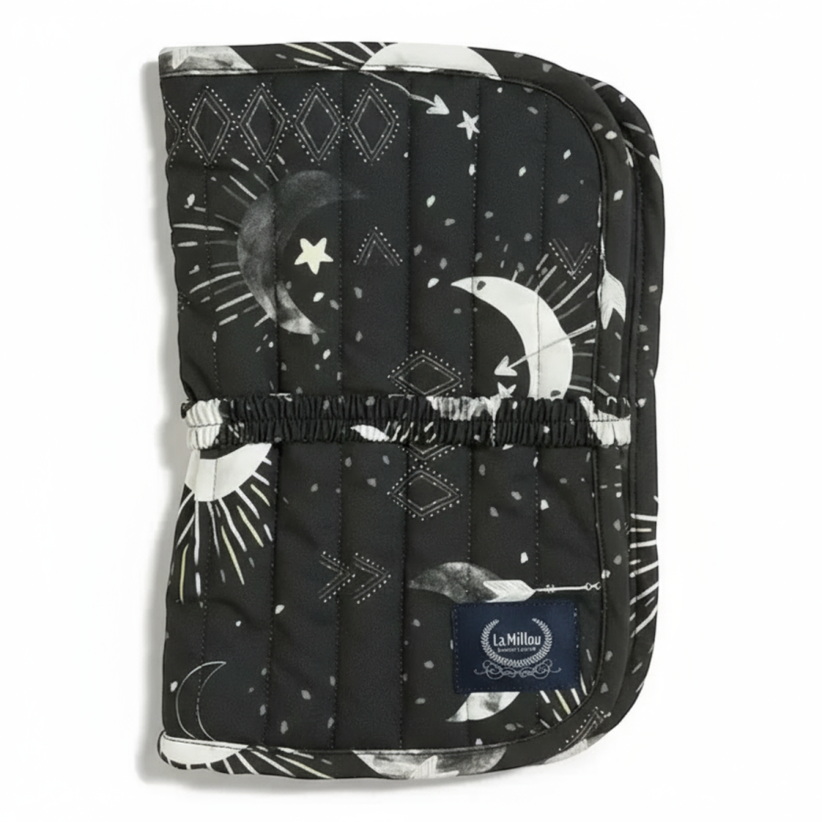 Pikowany organizer na pieluchy - DARK LUNA, RAFAELLO / La Millou