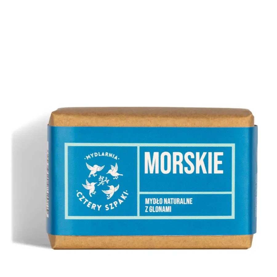Morskie - naturalne mydło w kostce / Mydlarnia Cztery Szpaki