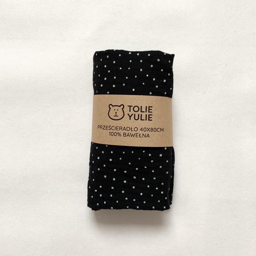 Prześcieradło do gondoli Black Sheet / Tolie Yulie