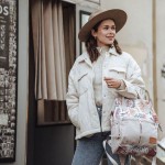 Plecak Dolce Vita - BOHO PALMS LIGHT / La Millou