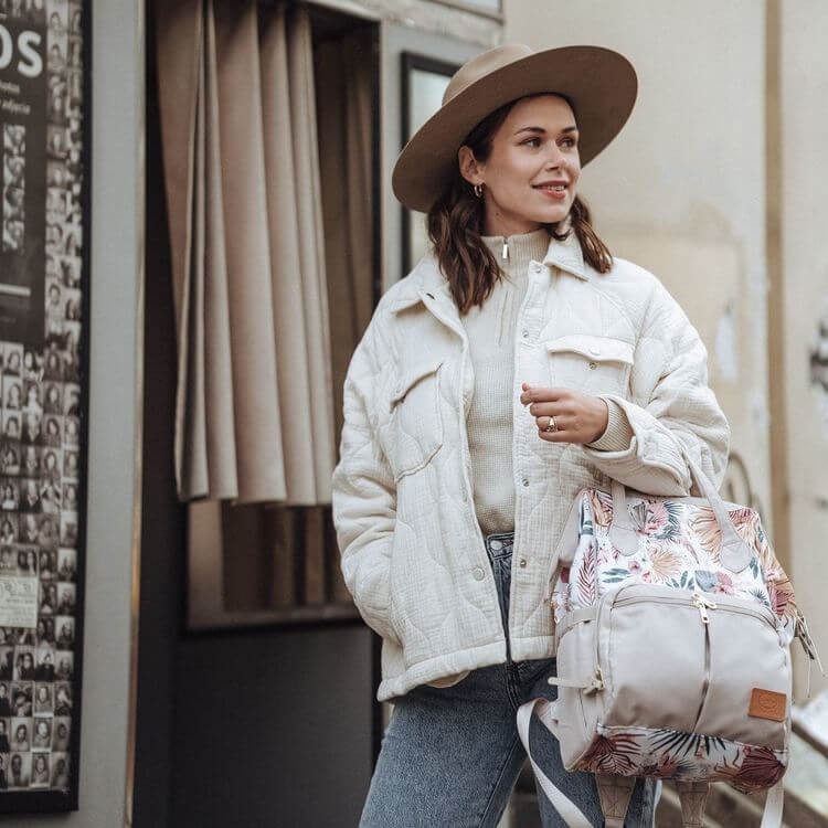 Plecak Dolce Vita - BOHO PALMS LIGHT / La Millou