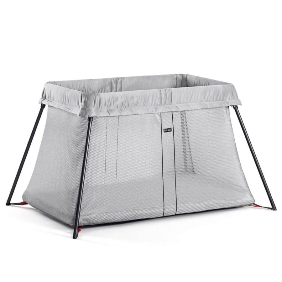 BABYBJORN - łóżeczko turystyczne LIGHT silver