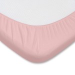 Prześcieradło do Next2Me z pluszową gwiazdką PINK / Pink no More