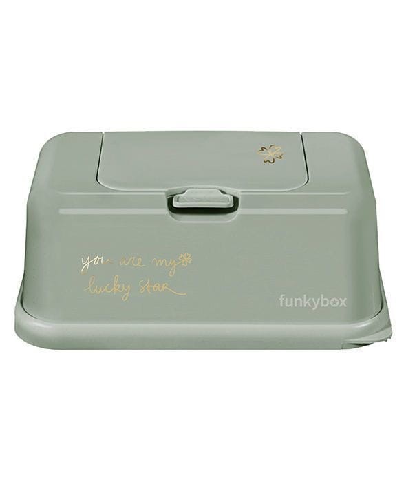 Pojemnik na Chusteczki, Olive Lucky Clover / Funkybox