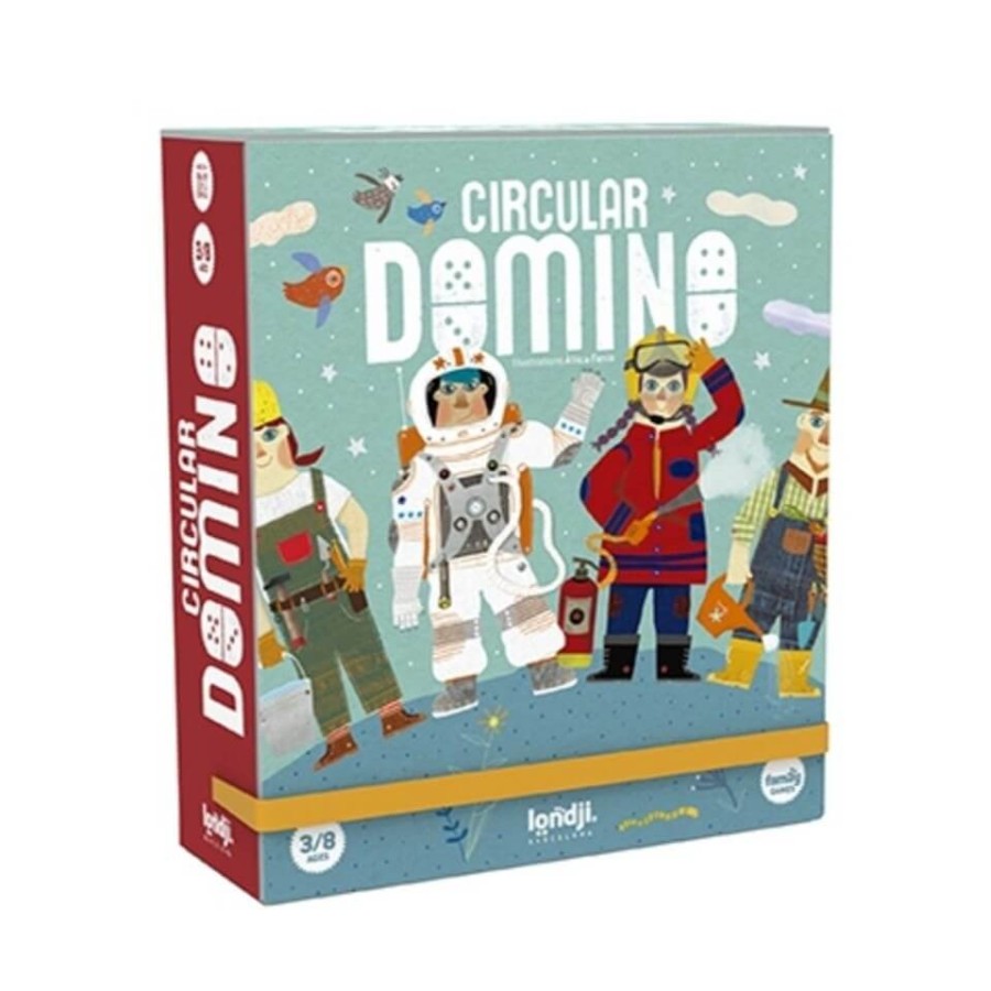 Gra dla dzieci okrągłe domino, I want to be..., Chcę być... / Londji
