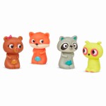 Pinky Pals – pacynki na palce - Załoga z lasu / B.Toys
