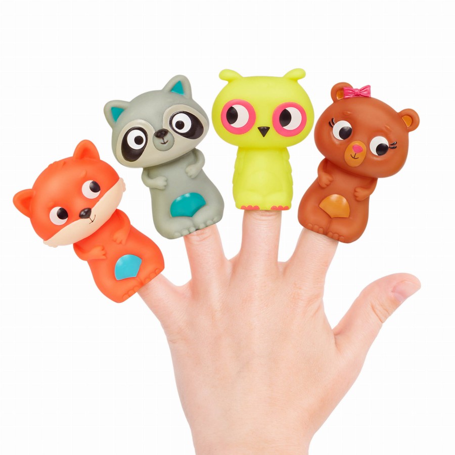 Pinky Pals – pacynki na palce - Załoga z lasu / B.Toys