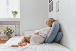 Poduszka ciążowa Organic kolor: czekolada / Poofi