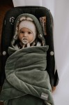 Otulacz, kocyk do fotelika samochodowego - bohemian green / Sleepee