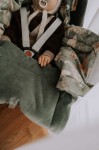 Otulacz, kocyk do fotelika samochodowego - bohemian green / Sleepee