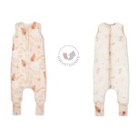 Dwustronny śpiworek z nóżkami Bohemian Sand - Bohemian Botanic / Sleepee