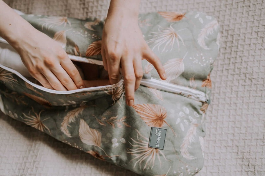 Śpiworek do spania Newborn Bohemian Green / Sleepee