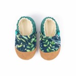 Kapcie do domu, żłobka, przedszkola - Listki So Green / TITOT