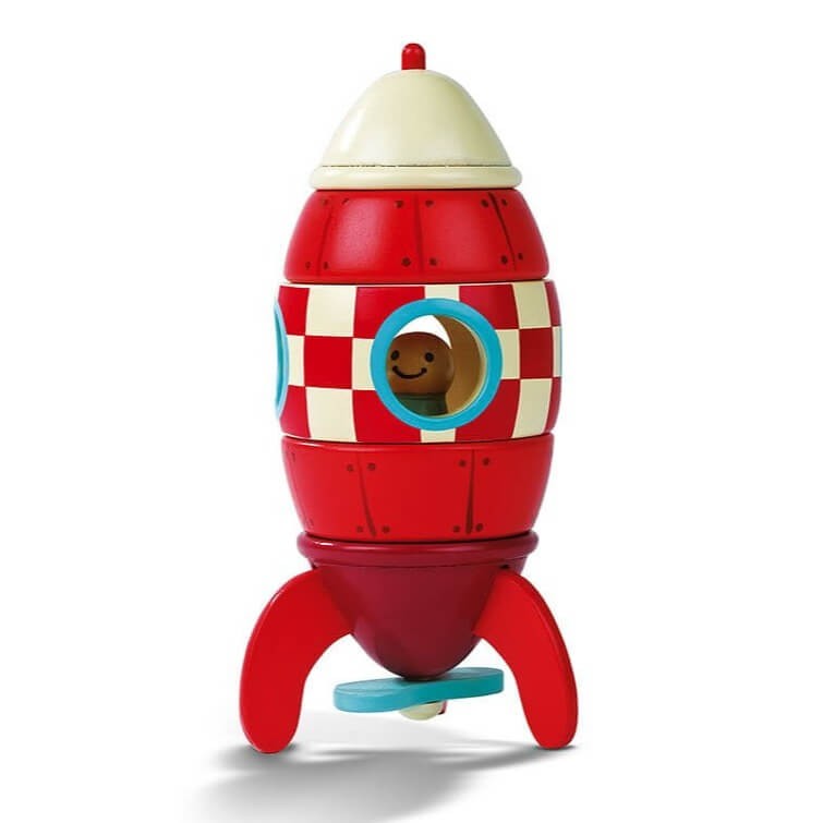 Rakieta drewniana magnetyczna / Janod