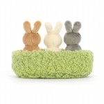 Króliczki w gniazdku 10cm / Jellycat NEST3B