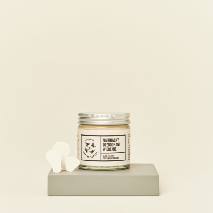 Naturalny dezodorant w kremie Cedr i Paczula, 60 ml / Mydlarnia Cztery Szpaki