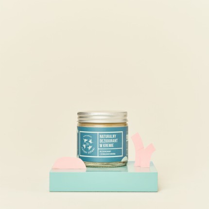 Naturalny dezodorant w kremie bezzapachowy, 60 ml / Mydlarnia Cztery Szpaki