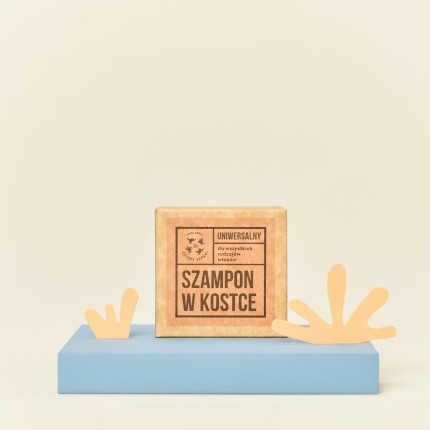 Uniwersalny szampon do włosów w kostce, 75 g / Mydlarnia Cztery Szpaki
