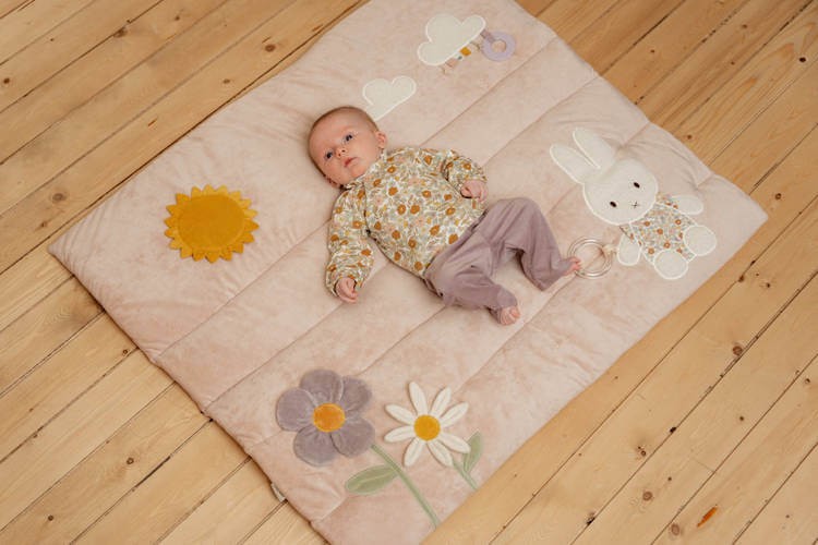 Mata edukacyjna Vintage Little Flowers / Little Dutch x Miffy NIJN768