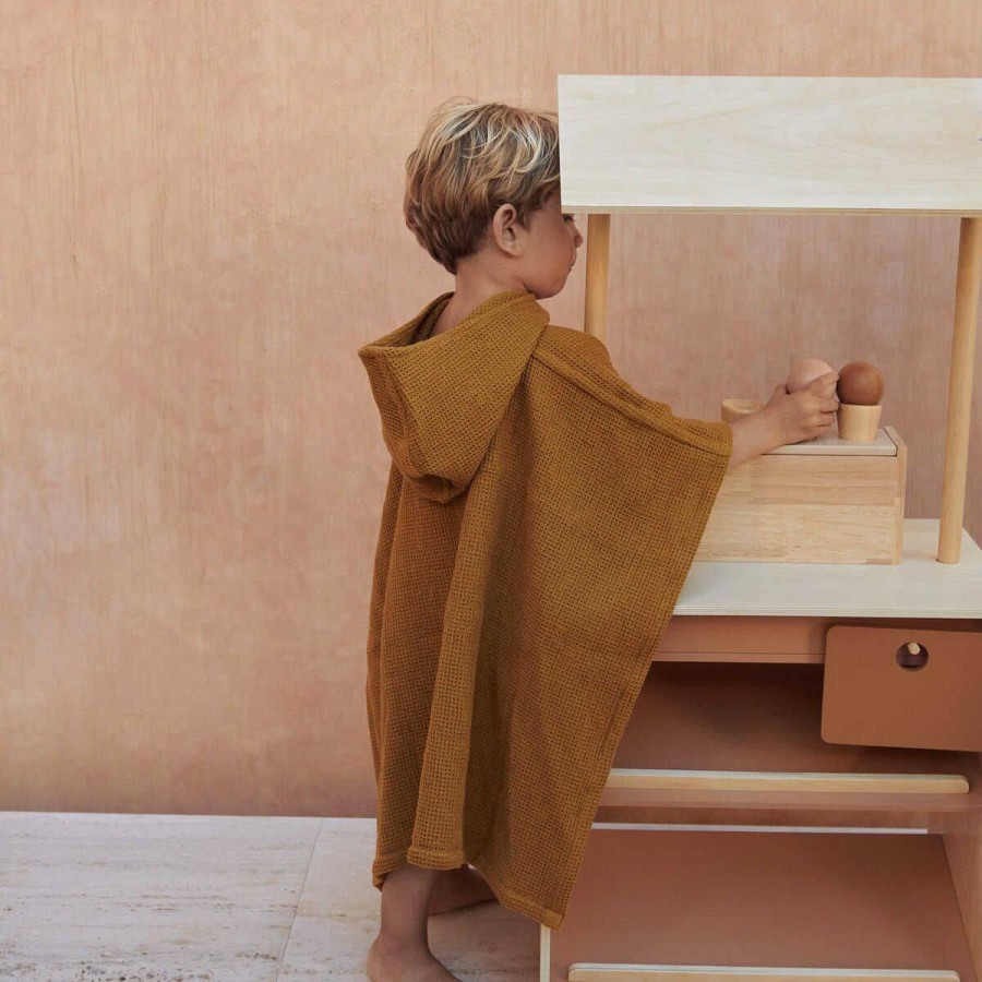 Ponczo Paco Y/D stripes - Blue Fog / Liewood