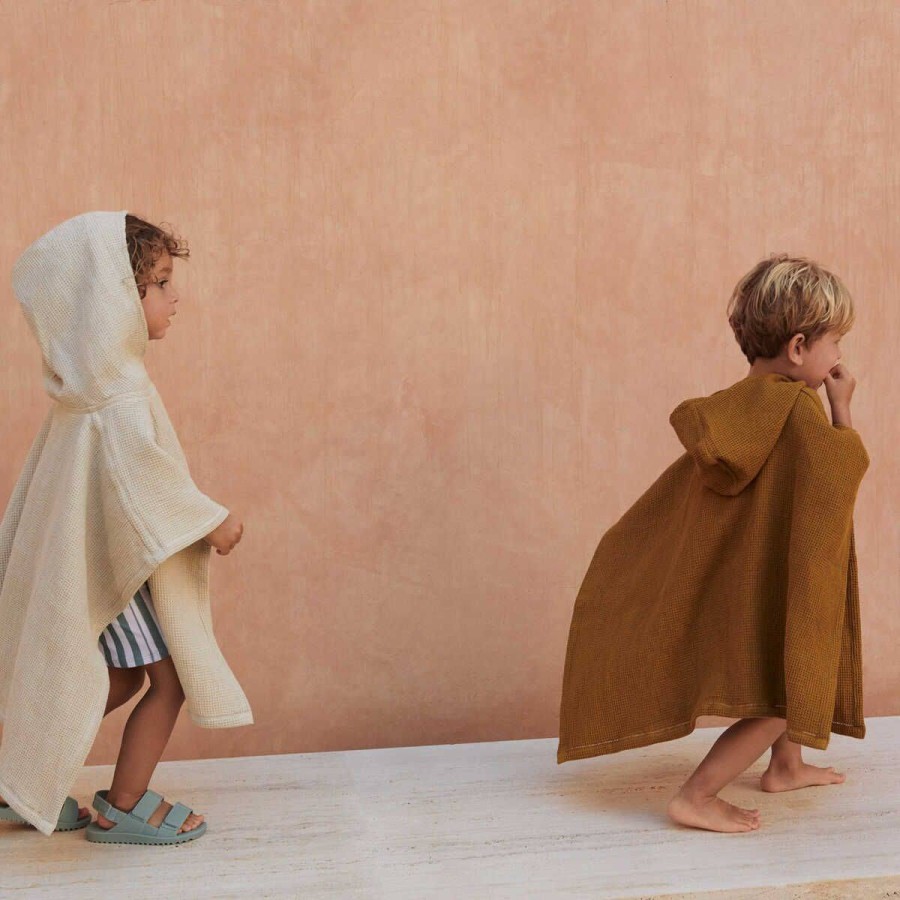 Ponczo Paco Y/D stripes - Blue Fog / Liewood