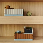 Duża skrzynka Weston L - Sea blue multi mix / Liewood