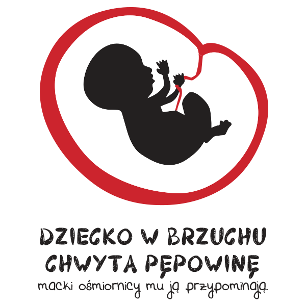 Mini ośmiorniczka kontrastowa BIAŁO-CZARNA / Mom's Care