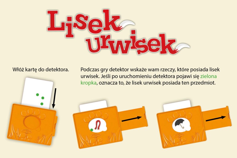 Lisek urwisek - Gra planszowa