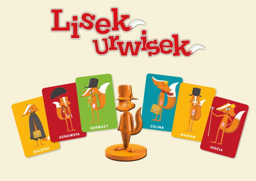 Lisek urwisek - Gra planszowa