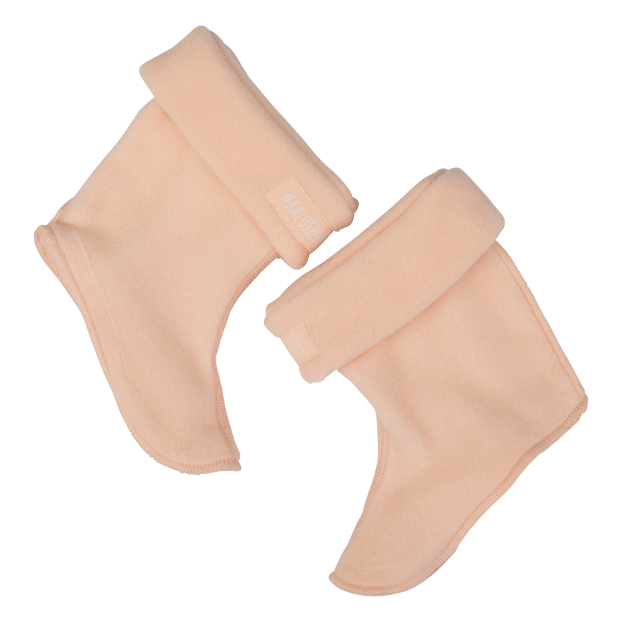 Ocieplacz polarowy brzoskwiniowy / KaloszePoprosze