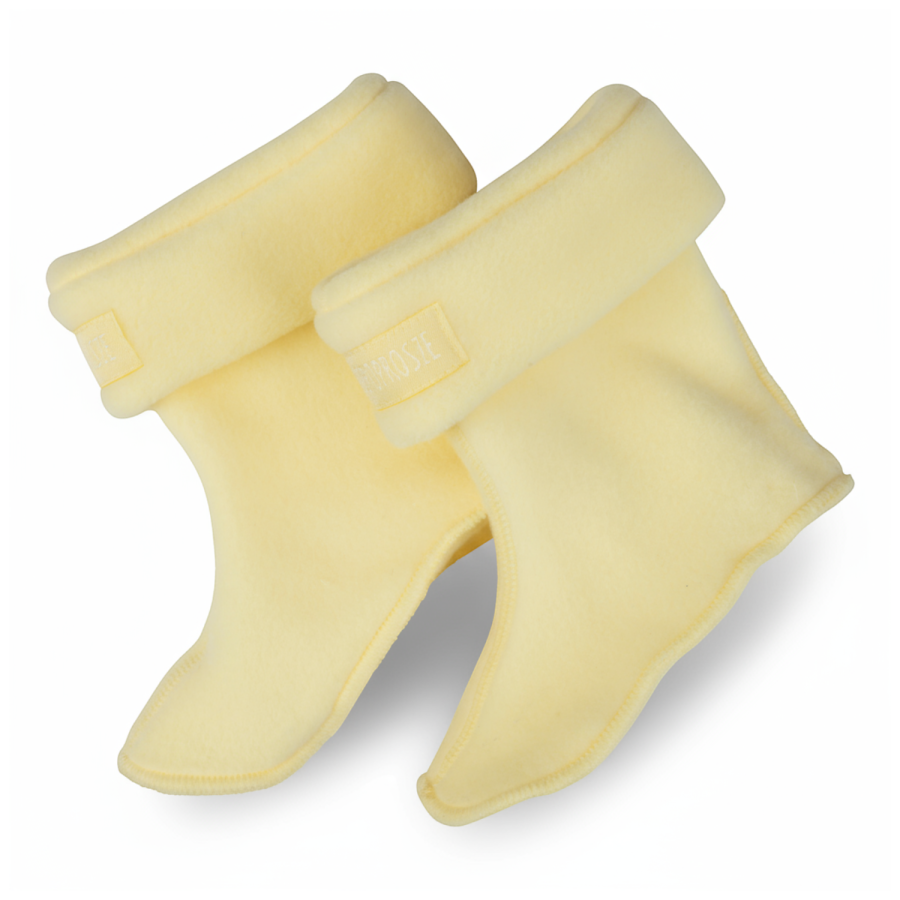 Ocieplacz polarowy bananowy / KaloszePoprosze