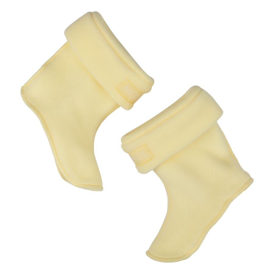 Ocieplacz polarowy bananowy / KaloszePoprosze