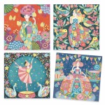 Zestaw artystyczny z brokatem MARZENIA / Djeco DJ09517