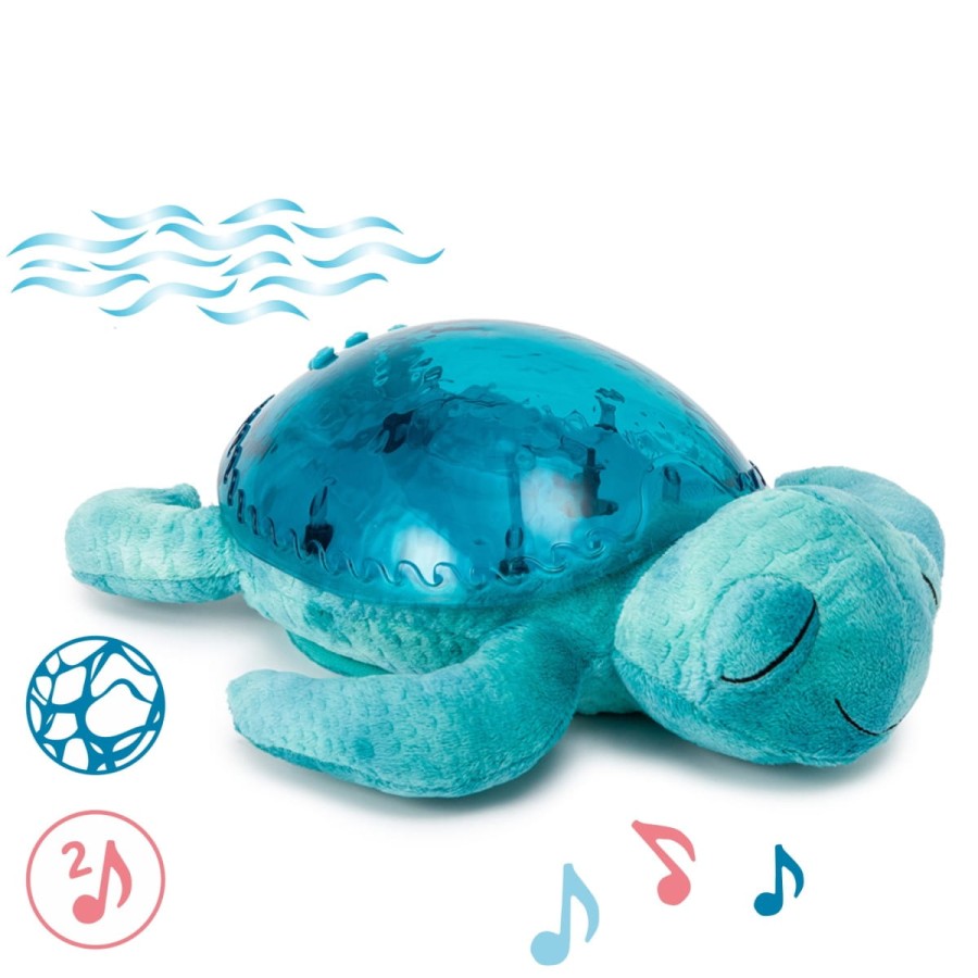 Lampka Tranquil Turtle Ocean - żółw aqua / Cloud b