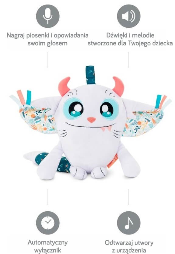 Zabawka edukacyjna  Śpiewający Stworek - Poznaj swoje emocje / Miniland