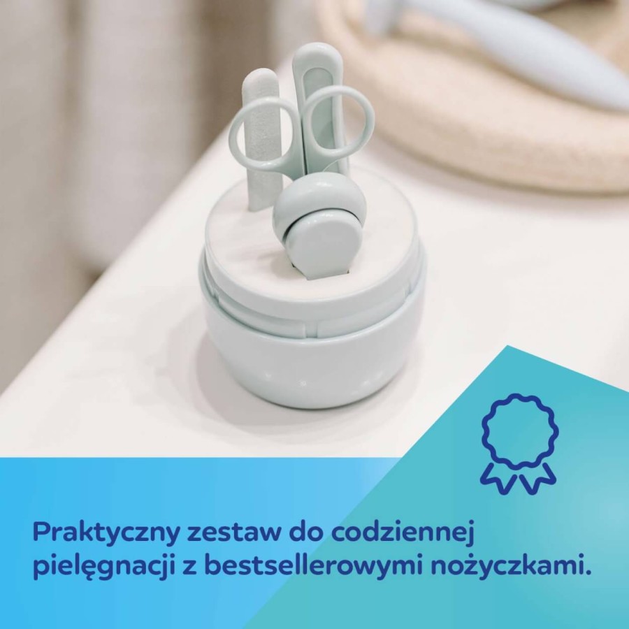 Zestaw pielęgnacyjny do paznokci dla niemowląt i dzieci - pink / Canpol Babies