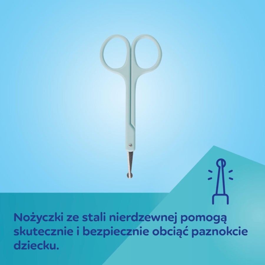 Zestaw pielęgnacyjny do paznokci dla niemowląt i dzieci - pink / Canpol Babies