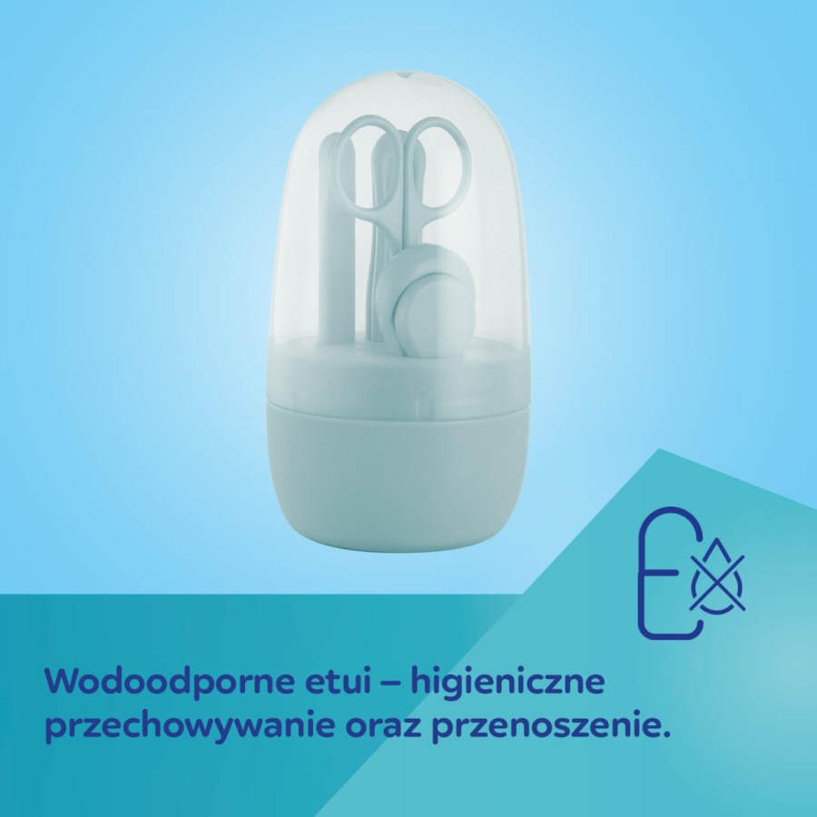 Zestaw pielęgnacyjny do paznokci dla niemowląt i dzieci - pink / Canpol Babies
