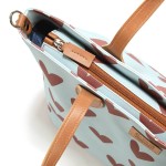 Torba dla mamy M - FEERIA PREMIUM - HEARTBEAT BLUE / La Millou