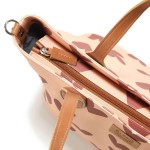 Torba dla mamy M - FEERIA PREMIUM - HEARTBEAT PINK / La Millou